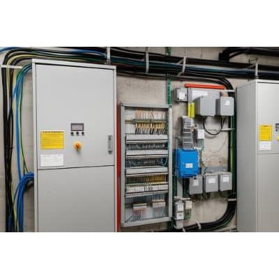Commercial electrical switchgear and panel systems