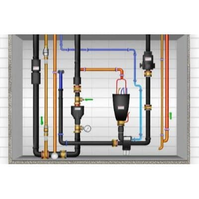 Commercial plumbing and water systems including pumps and heaters