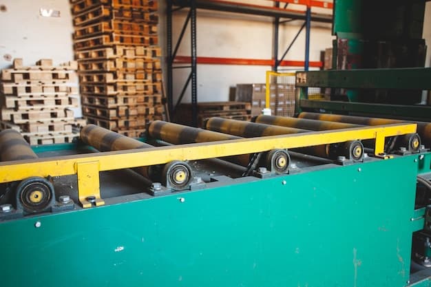 Production of wooden pallets on a automatic line for woodworking