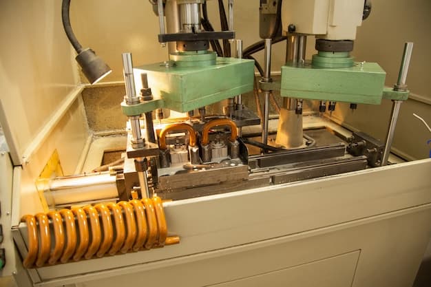 Machine for the manufacture of door and window handles