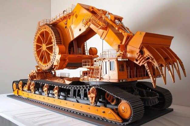 Monumental Machinery Dragline Excavators in Scale Dragline excavator picture photography