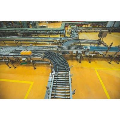 Belt conveyors and material handling systems in a cement plant