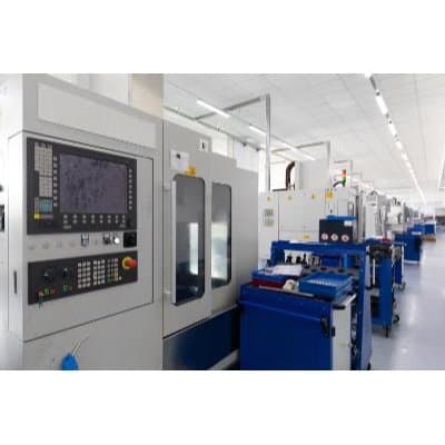 Production equipment in a medical device manufacturing facility