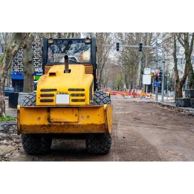 Road and heavy equipment including plows and graders